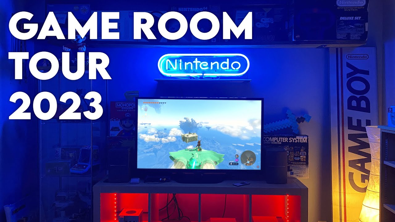 Anton Retro Game Room Tour 2023 - YouTube