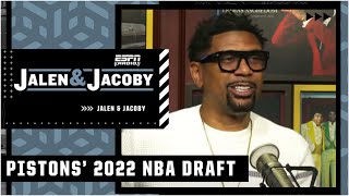 Jalen Rose offers advice to the Pistons with the No. 5 pick 👀 | Jalen & Jacoby