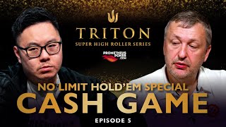 NLH Special CASH GAME | Episode 5 - Triton Poker Series 2023