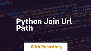 python join url path