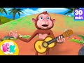 The Happy Song 🎸 Animal Songs for Kids | HeyKids Nursery Rhymes | Animaj Kids