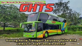 Bus TerMewah Di Rute Bogor - Jember‼️GHTS Volvo B11R KeMewahan Sesungguhnya Dari Sebuah Bus⁉️