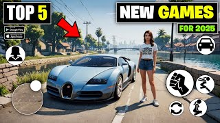 Top 5 New Games For Android 2025 | New Best Android Games 2025 (JANUARY)