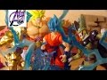 DragonBall Z [Stop Motion Film] SSGSS GOKU VS GOLDEN FRIEZA, CELL, & BROLY