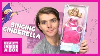 Singing Cinderella Disney Store - Doll Review - Beauty Inside A Box