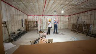 Strapping Ceiling with 1x3