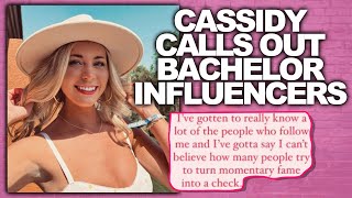 Bachelor Star Cassidy Timbrooks SLAMS Bachelor Nation Influencer Lifestyle