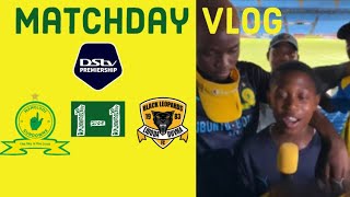 Mamelodi Sundowns 1-1 Black Leopards | Matchday Vlog | Fan Cams