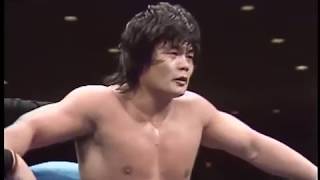 Tiger Mask II vs  Kuniaki Kobayashi AJPW Sumo Hall Show (1985)