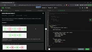 Delete Alternate Nodes | GFG Solution in C++ | Linked List Problem | GeeksforGeeks DSA