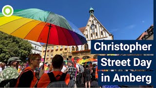 Amberg feiert das "Anderssein" beim Christopher Street Day