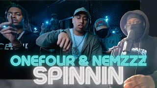 UK Rapper Reacts To ONEFOUR & Nemzzz - SPINNIN 🇦🇺 (Official Music Video) [REACTION]