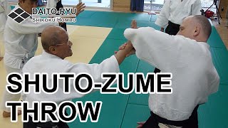 [DAITO RYU] Shuto-zume Projection - CHIBA Tsugutaka, Shikoku Hombu