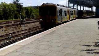 507010 departs Chester for Birkenhead Central