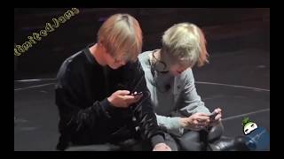 【防彈BTS】95LINE  智旻就像心裡有感應器，泰亨什麼情绪他都知道💛💛