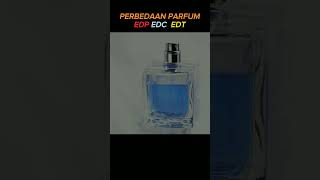 perbedaan parfum EDP EDC dan EDT #shortsvideo #parfum