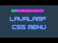 LavaLamp Css Menu Using Only HTML & CSS #html #css