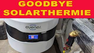 Brauchwasser Wärmepumpe | Solarthermie fliegt raus! Meine LWP für Brauchwasser geht im Betrieb.