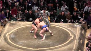 旭天鵬 vs 常幸龍 2015大相撲一月場所6日目КЁКҮТЭНХО  Kyokutenho vs Jokoryu SUMO