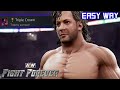 *NEW EASIER WAY* AEW FIGHT FOREVER - Triple Crown (Trophy/Achievement) | Easy Way