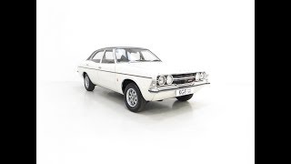 An Iconic Top of the Range Ford Cortina Mk3 2000 GXL with 62,518 Miles - SOLD!