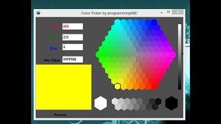 Lazarus_IDE : Color Picker (free pascal)