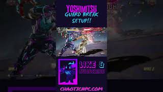 Easy Yoshimitsu Guard Break Setup! #tekken8 #tekken #tekken8yoshimitsu