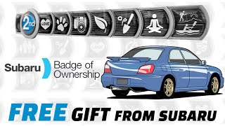 Subaru Badge of Ownership | Get Yours For FREE!