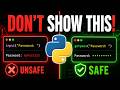 Don't Let Your Python Passwords Leak in the Terminal