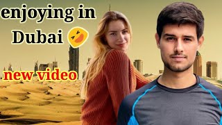 dhruv Rathee and his girlfriend Juli in Dubai expo || dhruv Rathee new video with his girlfriend ||
