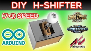 DIY 7+1 Speed H-Shifter using Arduino | NizGamingTech