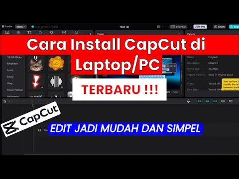 Cara Mudah Install Dan Download CapCut Di Laptop TERBARU - YouTube