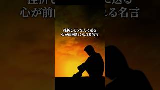 挫折しそうな人に送る。心が前向きになれる名言。#shorts #幸運 #人生好転 #引き寄せの法則 #潜在意識 #運気 #スピリチュアル #開運 #願望成就 #前向き#挫折#名言