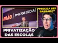 O AVANÇO DAS PRIVATIZAÇÕES EM SÃO PAULO