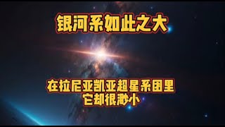 银河系如此之大，在拉尼亚凯亚超星系团里，它却很渺小