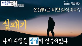 선(禪)은 과연 현실적인가? 조사선의 깨달음/견성 (feat. 나의 수행기 혹은 실패기)