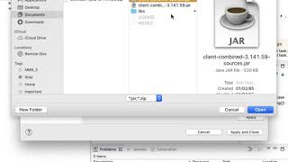 Adding selenium jars to Eclipse Automation Project