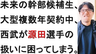 埼玉西武ライオンズ・源田選手の不倫報道についてプロ野球ファンが戯れ言を語る。