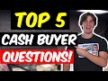 The 5 Questions You MUST ASK Cash Buyers! | Wholesaling Real Estate