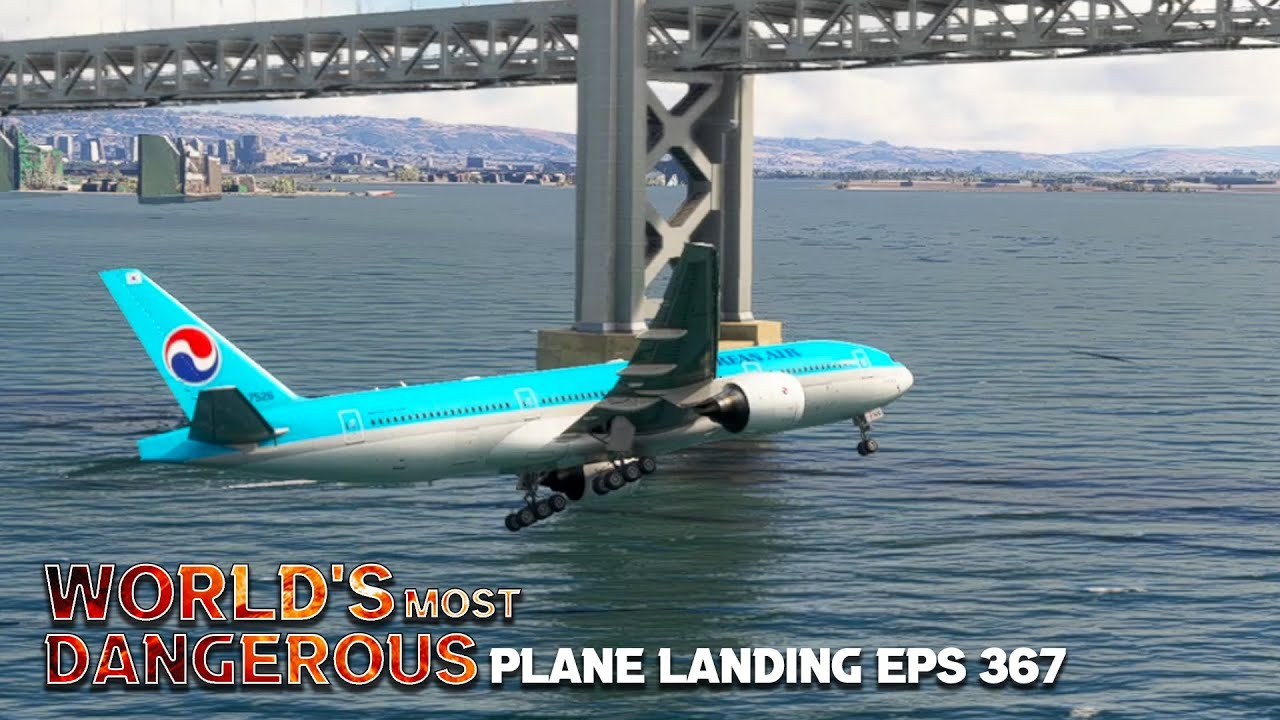 World's Most Dangerous Plane Landing Eps 367 - YouTube