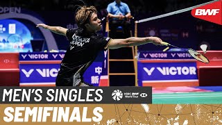 VICTOR China Open 2024 | Kunlavut Vitidsarn (THA) [8] vs. Kodai Naraoka (JPN) [6] | SF