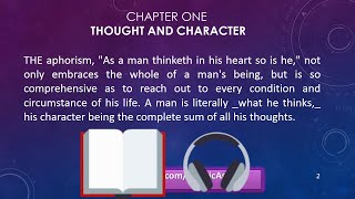 As A Man Thinketh Audiobook By James Allen, 🎧📺