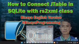 How to Connect JTable in SQLite with rs2xml driver - Bisaya Programming