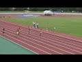 ３，４年男子100m3組目 足立フレンドリーナイター（2020823