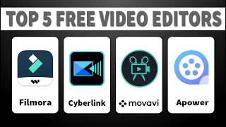 Top 5 FREE Video Editing Software No Watermark 2022 | Edit Your Videos Without Watermark Free
