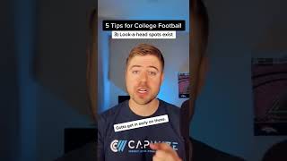 5 Tips for College Football Betting #sportsbetting #CFB #collegefootball