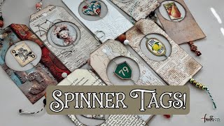 Spin Your Way to Creativity! ✨ Junk Journal Tag Spinner Kit ✨\