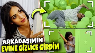 KIZ ARKADAŞIMIN EVİNE GECE GİZLİCE GİRİP KORKUTTUM !( BAYILDI !! )