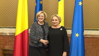 10/29/18: Întrevedere cu comisarul european pentru politici regionale, Corina Crețu