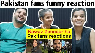 Pakistan Fans Funny Reaction: IND vsPak | Last over thrill | #indvspak #viratkohli #hardikpandya